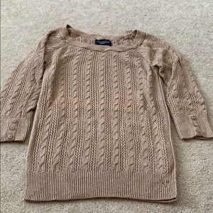 American eagle brown sweater